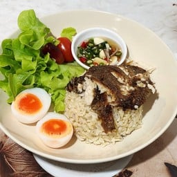 ข้าวปลาแกะสูตรคลีนไข่มะตูม
