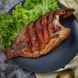 ปลานิลทอด