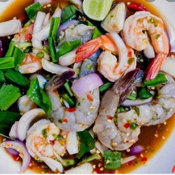 ยำกุ้งทูโทน