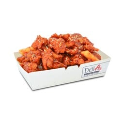 ไก่ทอดซอสเกาหลี รสเผ็ด