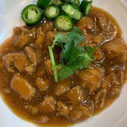 หน้าไก่ (กับข้าว)