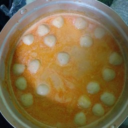 ขนมจีน+นำ้ยากะทิ