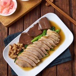 เป็ดพะโล้+ไส้+เลือด