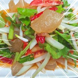 ยำเอ็นหมู