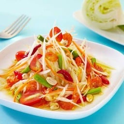 ส้มตำเจ๊หมูหวาน(หน้าร้านเหล้าคนละชั้น)