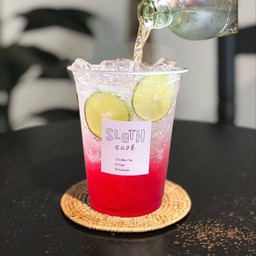 แดงมะนาวโซดา Red lemon soda