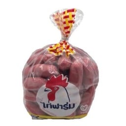 ไส้กรอกแดงในตำนานตราไก่ฟาร์ม 1,000 ก.