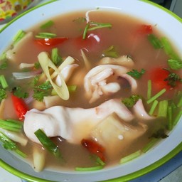 ต้มแซ่บหมึก