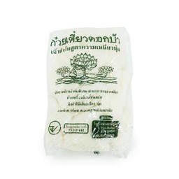 เส้นใหญ่ตราดอกบัว สีเขียว 1000 กรัม