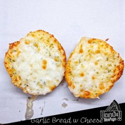 Garlic Bread w Cheese (ขนมปังกระเทียมชีส)