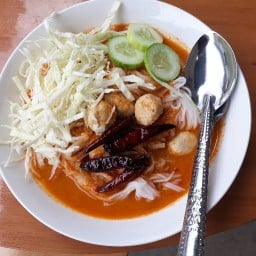 ขนมจีน อาหารตามสั่ง น้องเล็ก