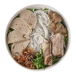 ก๋วยจั๊บญวนเส้นเปียกหมูยอ