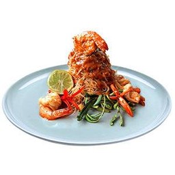 หมี่กะเฉดมันกุ้งสด