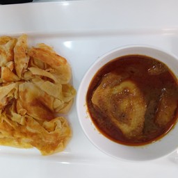 โรตีมัสมั่นไก่
