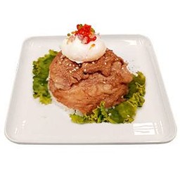 ข้าวหน้าเนื้อใจเสือ