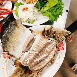 เมื่ยงปลากะพงเผา
