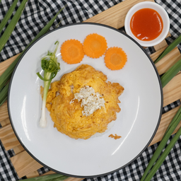 ข้าวไข่เจียวปู