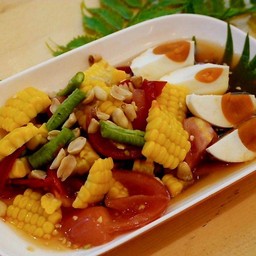 ตำข้าวโพ้ดไข่เค็ม ไส้ปลาร้า, ไม่ปลาร้า ระลุด้วยนะคะ