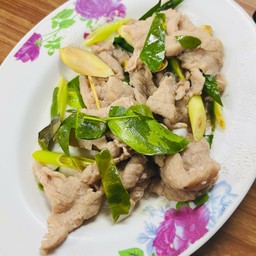 หมูลวกจิ้ม