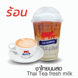 ชาไทยนมสด(ร้อน)