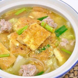 แกงจืดไข่น้ำหมูสับ