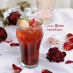 Lychee Rose Americano