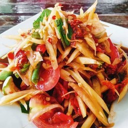 ส้มตำหอยดอง