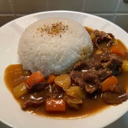 พูนคำ ข้าวหน้าไก่ ข้าวแกงกะหรี่ ท่าอิฐ