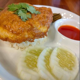 ข้าวไข่เจียวปู OM crab
