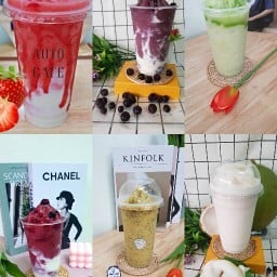 น้ำมะพร้าวปั่นนมสด 1