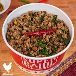 (กับข้าว) กะเพราไก่