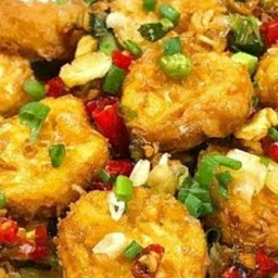 เต้าหู้ไข่คั่วพริกเกลือ