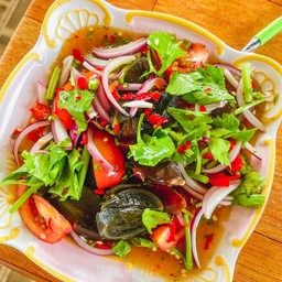 ยำไข่เยี่ยวม้า