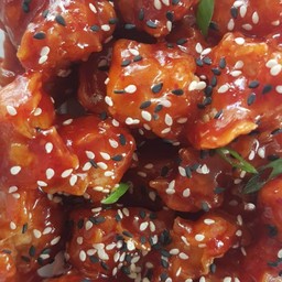 ไก่ไร้กระดูกซอสเกาหลี(ชุดใหญ่)