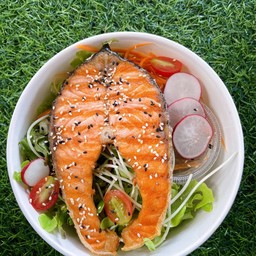 สเต็กแซลมอน