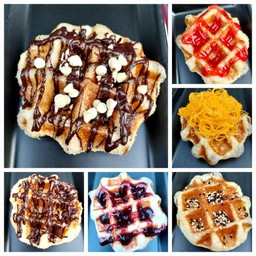 วาฟเฟิลคิง&เฟรนฟรายชีส _