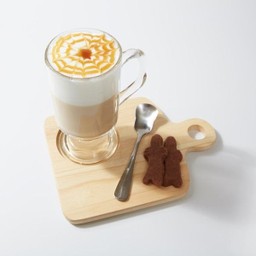 Hot Caramel Macchiato คาราเมล มัคคิอาโต้ร้อน
