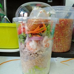 คาราเมลไข่มุก & ปังปิ้ง  กำนันแม้น