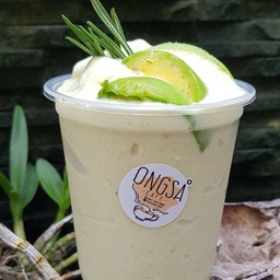 อะโวคาโด้นมสดปั่น