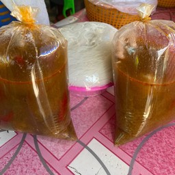 น้ำยาผสม+น้ำยากะทิไก่+เส้นครึ่งโล