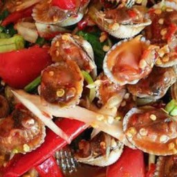 ส้มตำหอยแครง