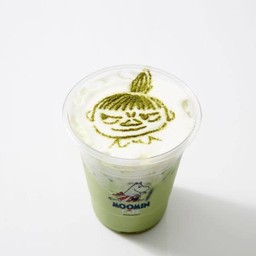 Iced Genmaicha Milk Tea ชาเขียวเย็น