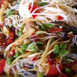 ตำซั่ว ปลาร้า