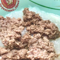 โจ๊ก หมูล้วน ไม่ใส่ไข่ลวก