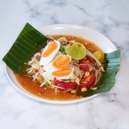 ตำไทยไข่เค็ม