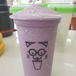 บลูเบอร์รี่โยเกิร์ตปั่น