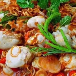 ยกทะเล หมึกช๊อต ซาซิมิ อาหารตามสั่ง ตำ ยำ เหลา by.Barcode แฟลต3