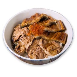 ข้าวหน้าปลาไหลกับตับห่าน