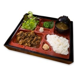 เบนโตะเนื้อ ซอสญี่ปุ่น