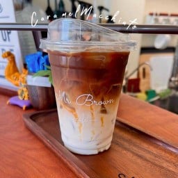 ชานมไข่มุกไฟลุก & Croffle - Mr.Brown cafe’ Mr.Brown cafe'